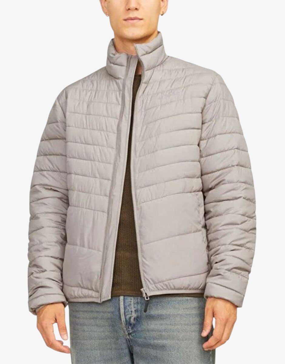Jack & Jones Jjestate Packable Puffer Collar Noos Beige