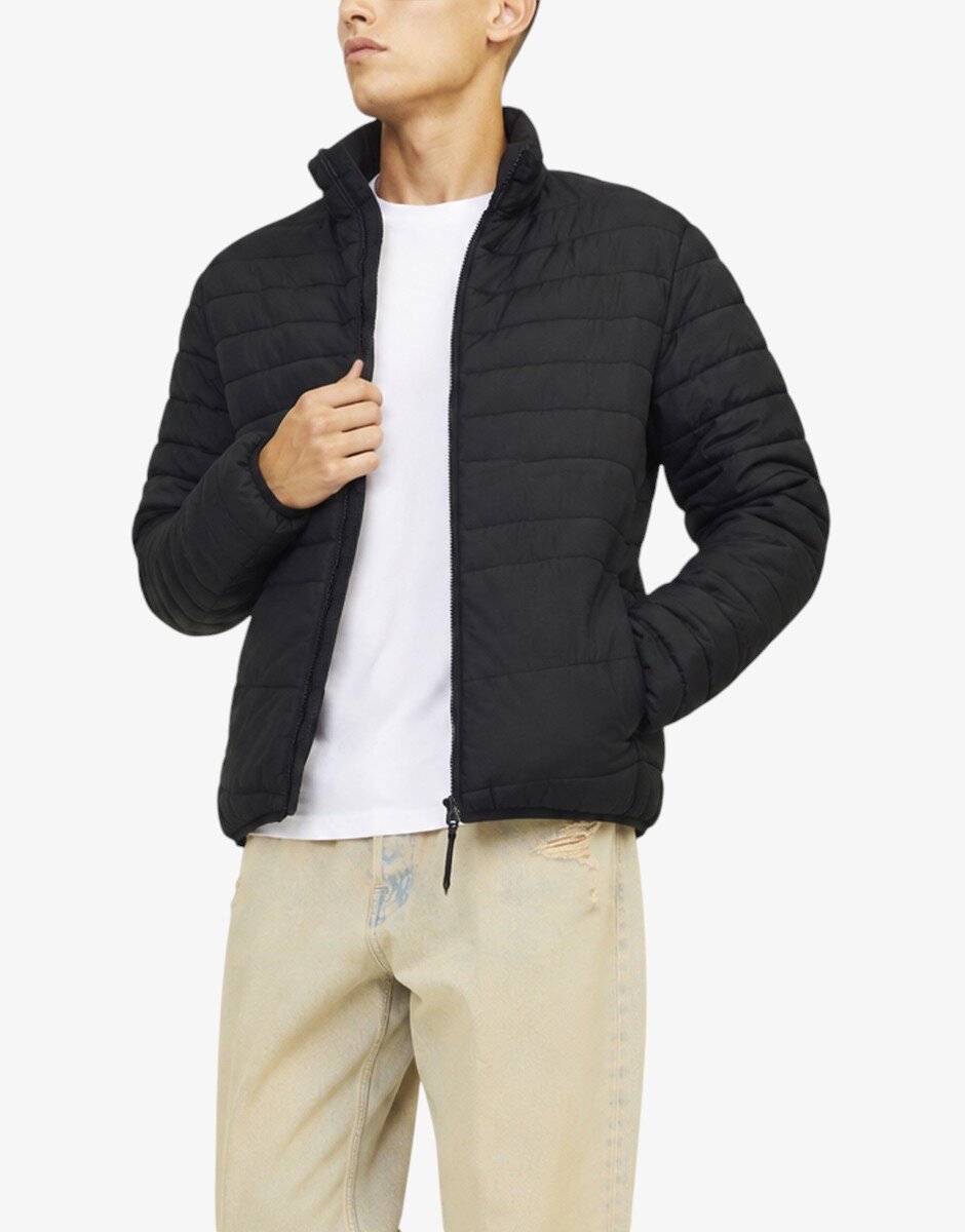 Jack & Jones Jjestate Packable Puffer Collar Noos Black