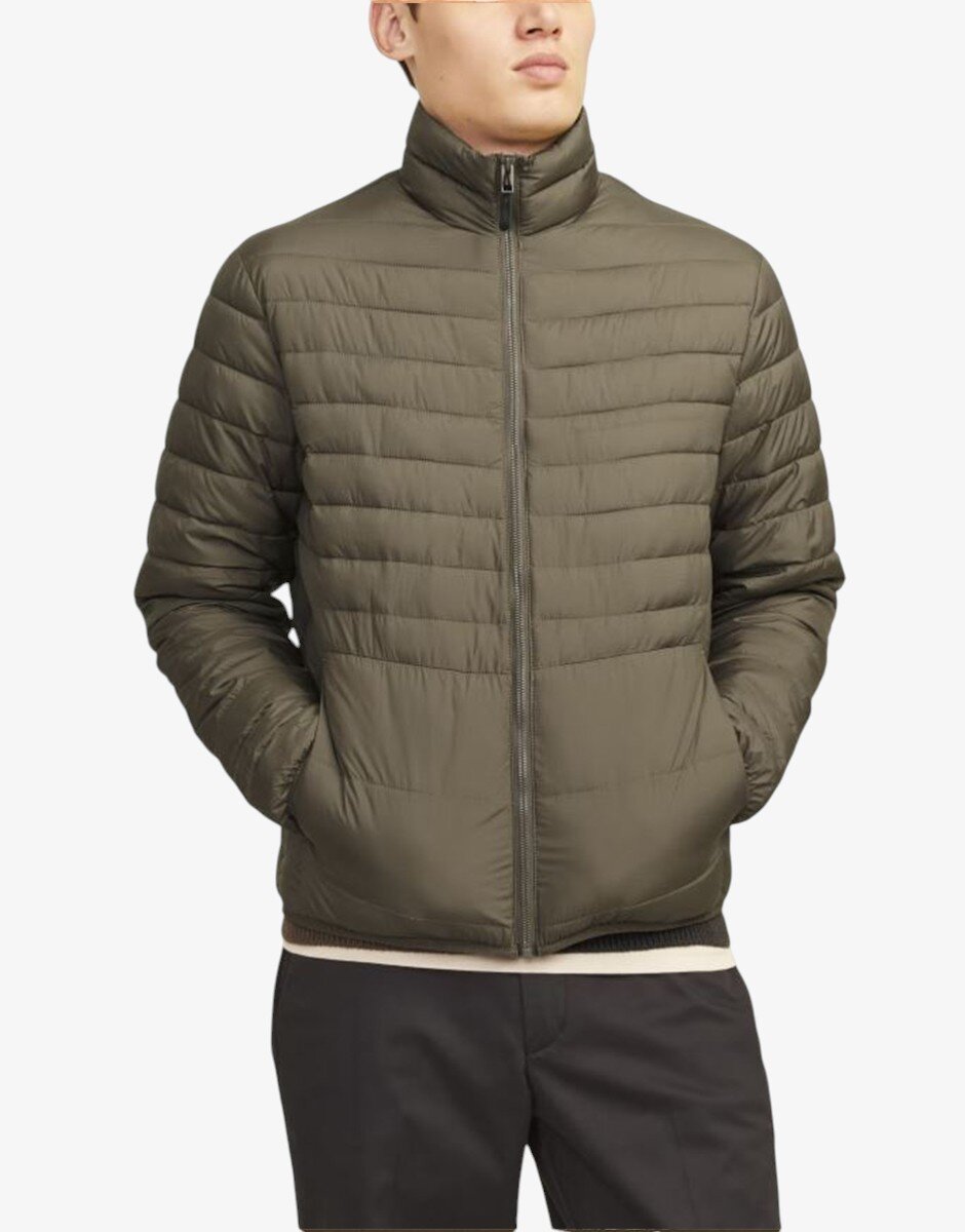 Jack & Jones Jjestate Packable Puffer Collar Noos Green