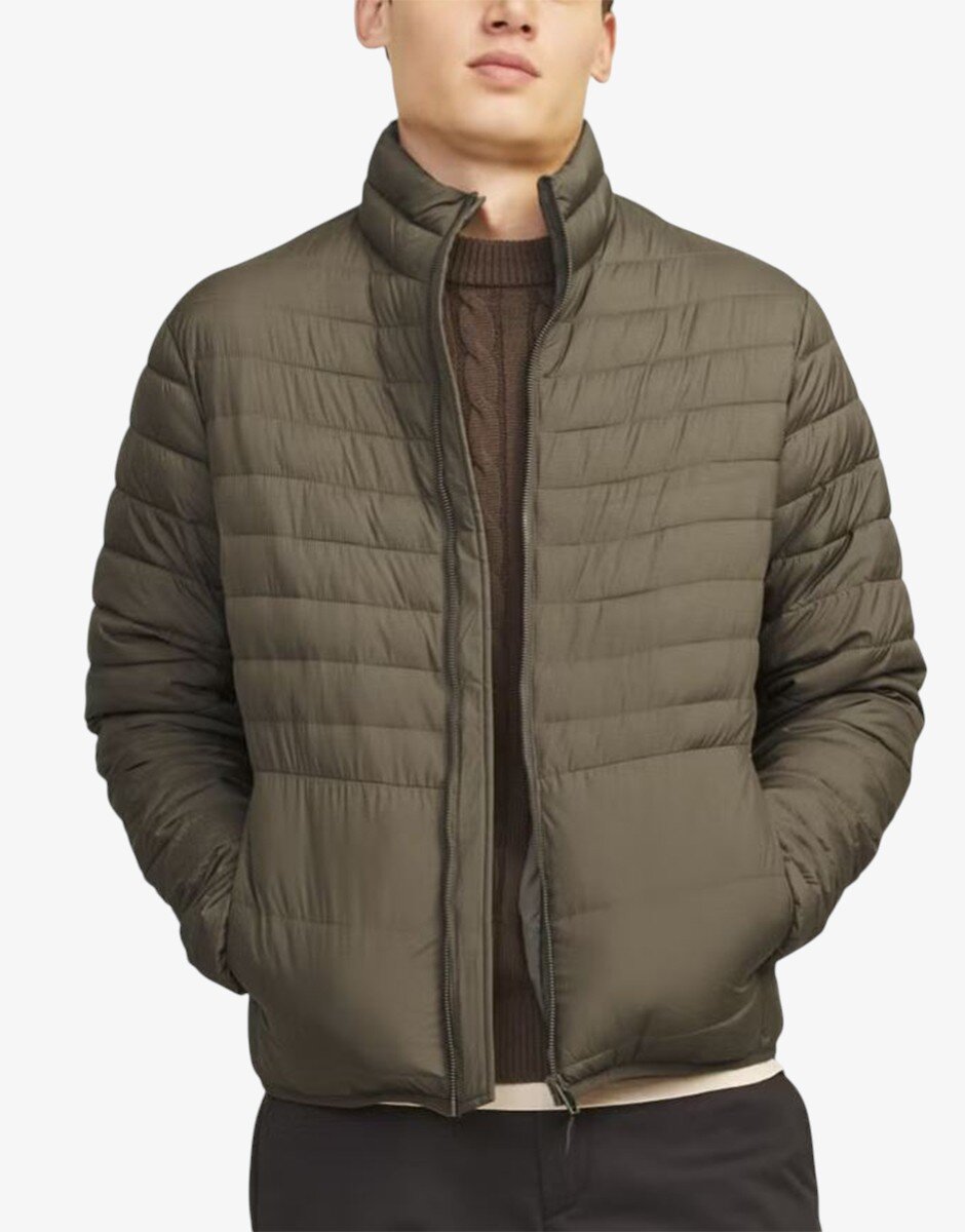 Jack & Jones Jjestate Packable Puffer Collar Noos Green
