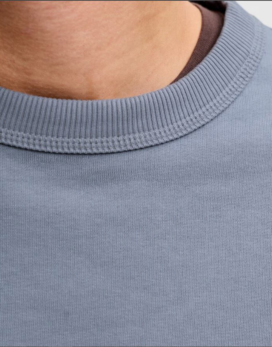Jack & Jones Jornorrebro Emb Sweat Crew Noos Blue
