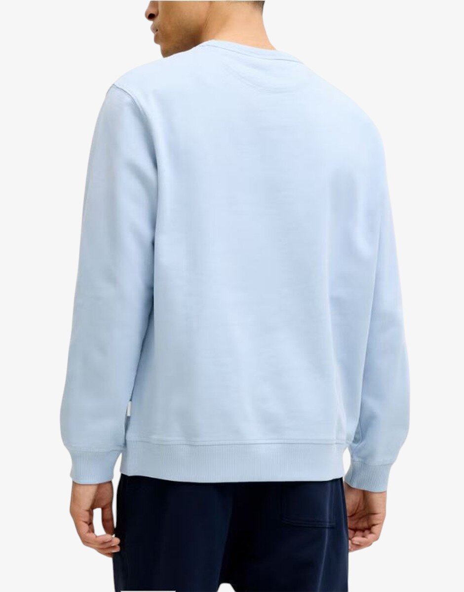 Jack & Jones Jornorrebro Emb Sweat Crew Noos Cashmire Blue