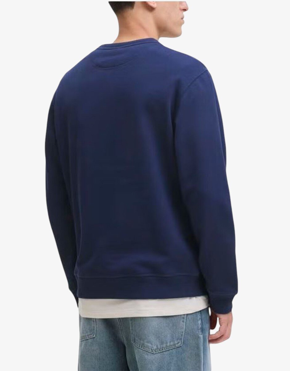 Jack & Jones Jornorrebro Emb Sweat Crew Noos Ocean Cavern