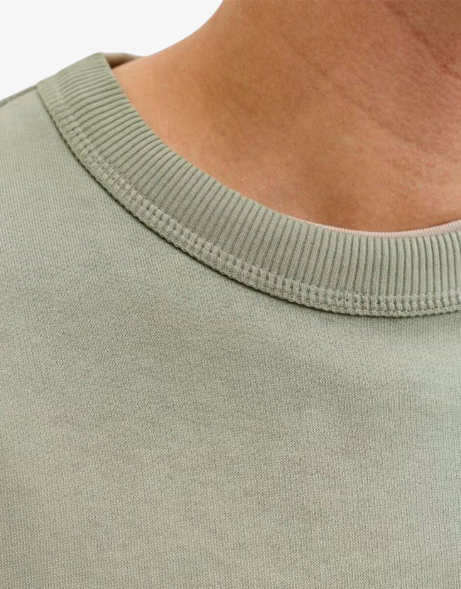 Jack & Jones Jornorrebro Emb Sweat Crew Noos Seagrass
