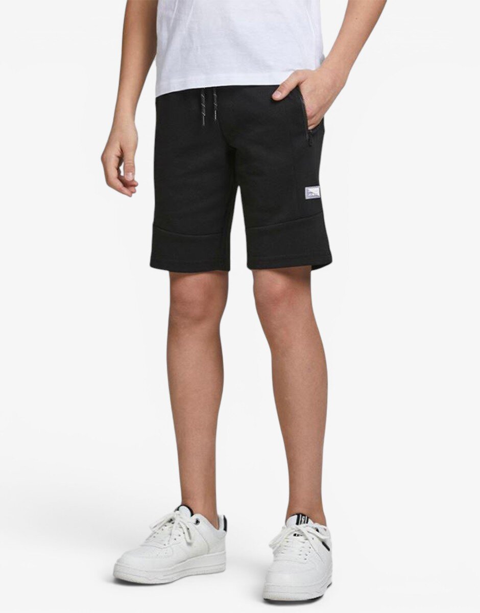 Jack & Jones Jpstair Sweat Shorts Nb Sn Jnr Black