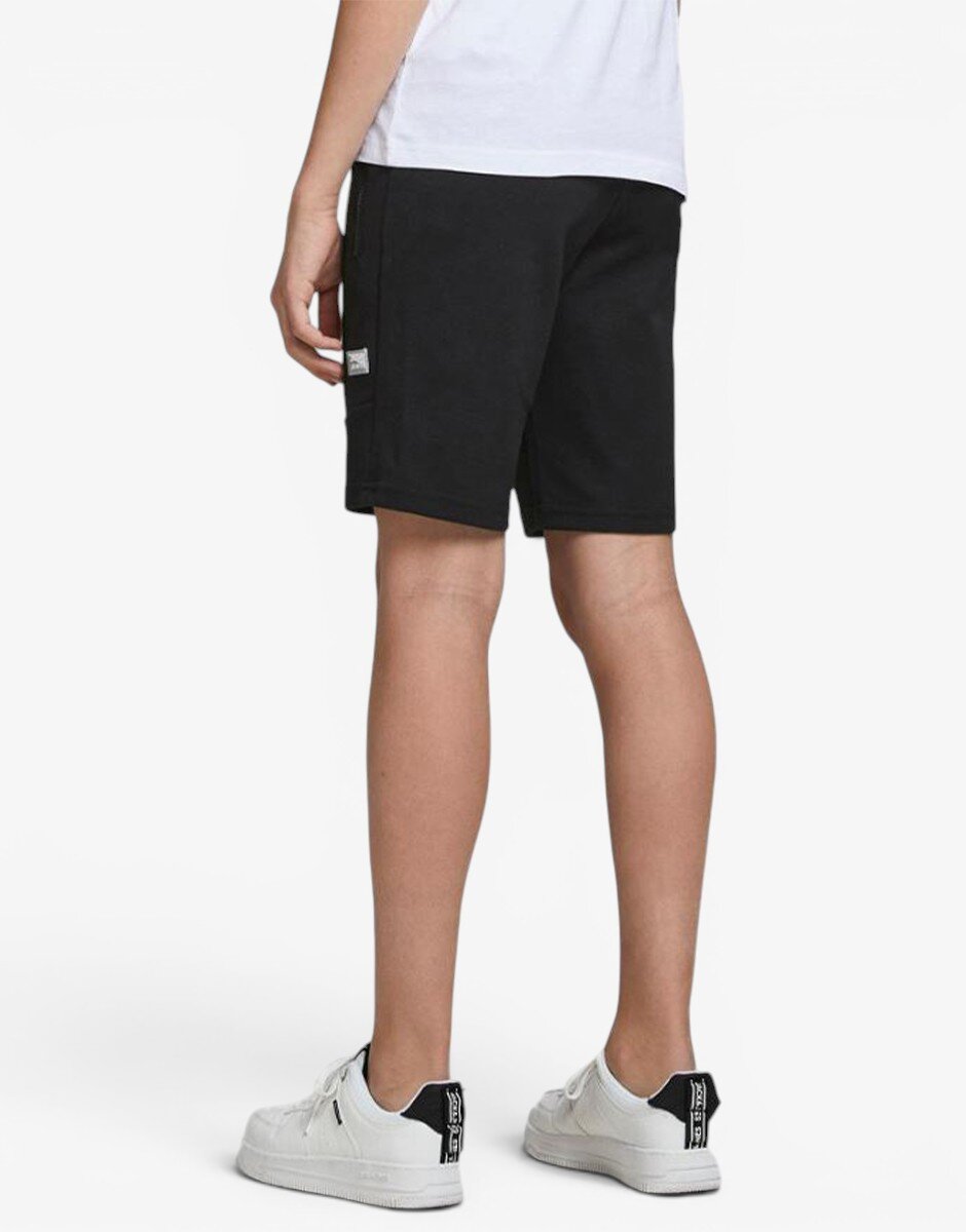 Jack & Jones Jpstair Sweat Shorts Nb Sn Jnr Black