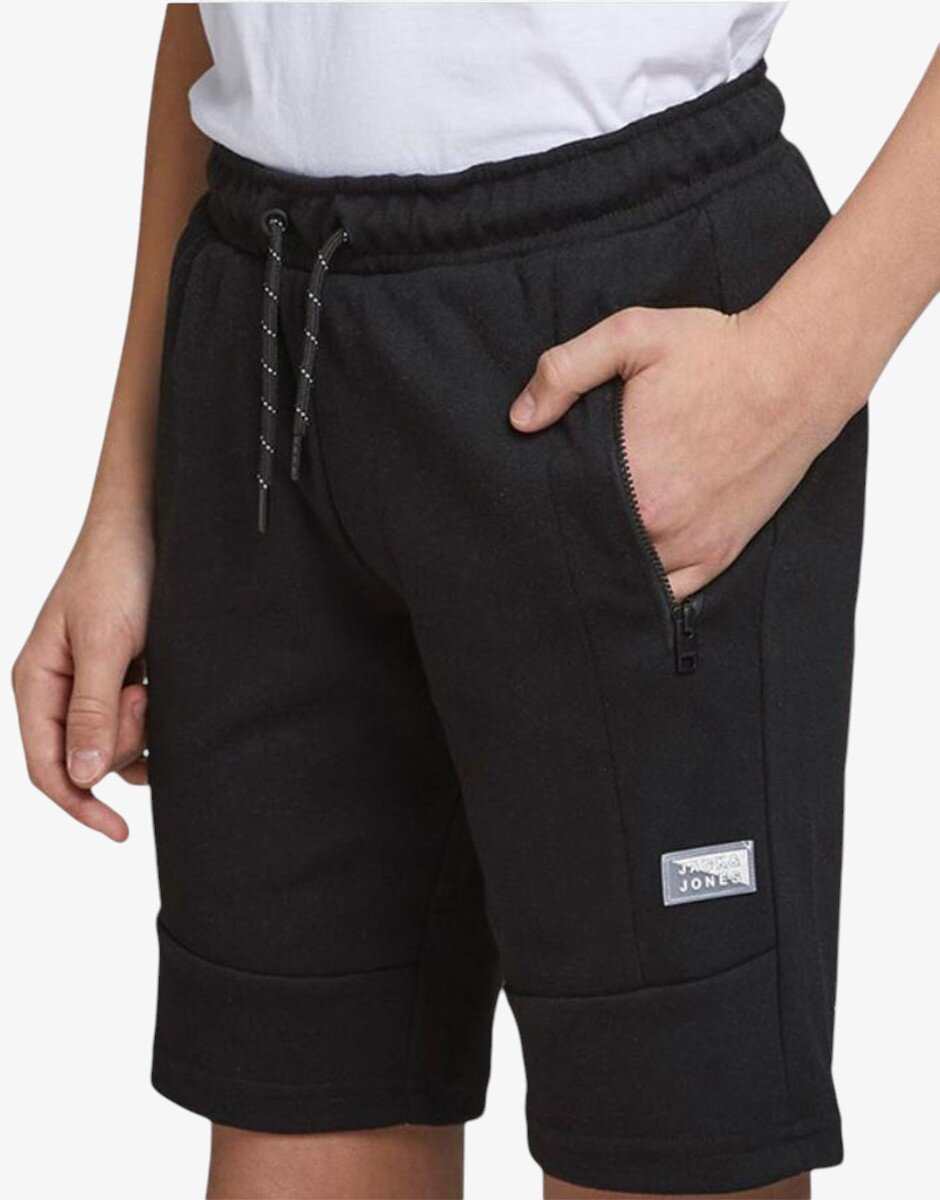 Jack & Jones Jpstair Sweat Shorts Nb Sn Jnr Black