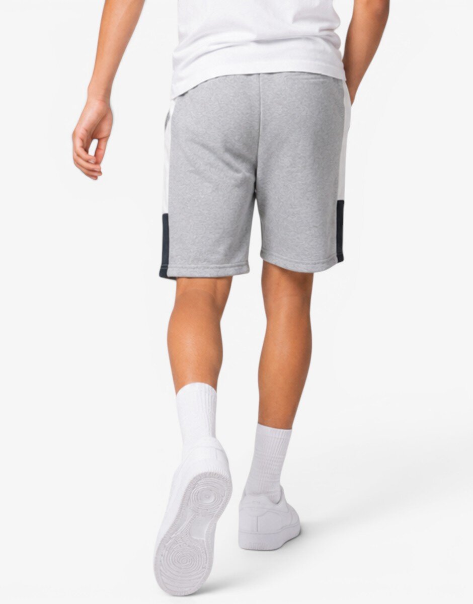 Jack & Jones Jpstlogo Blocking Sweat Shorts Vg Sn Jnr Light Grey
