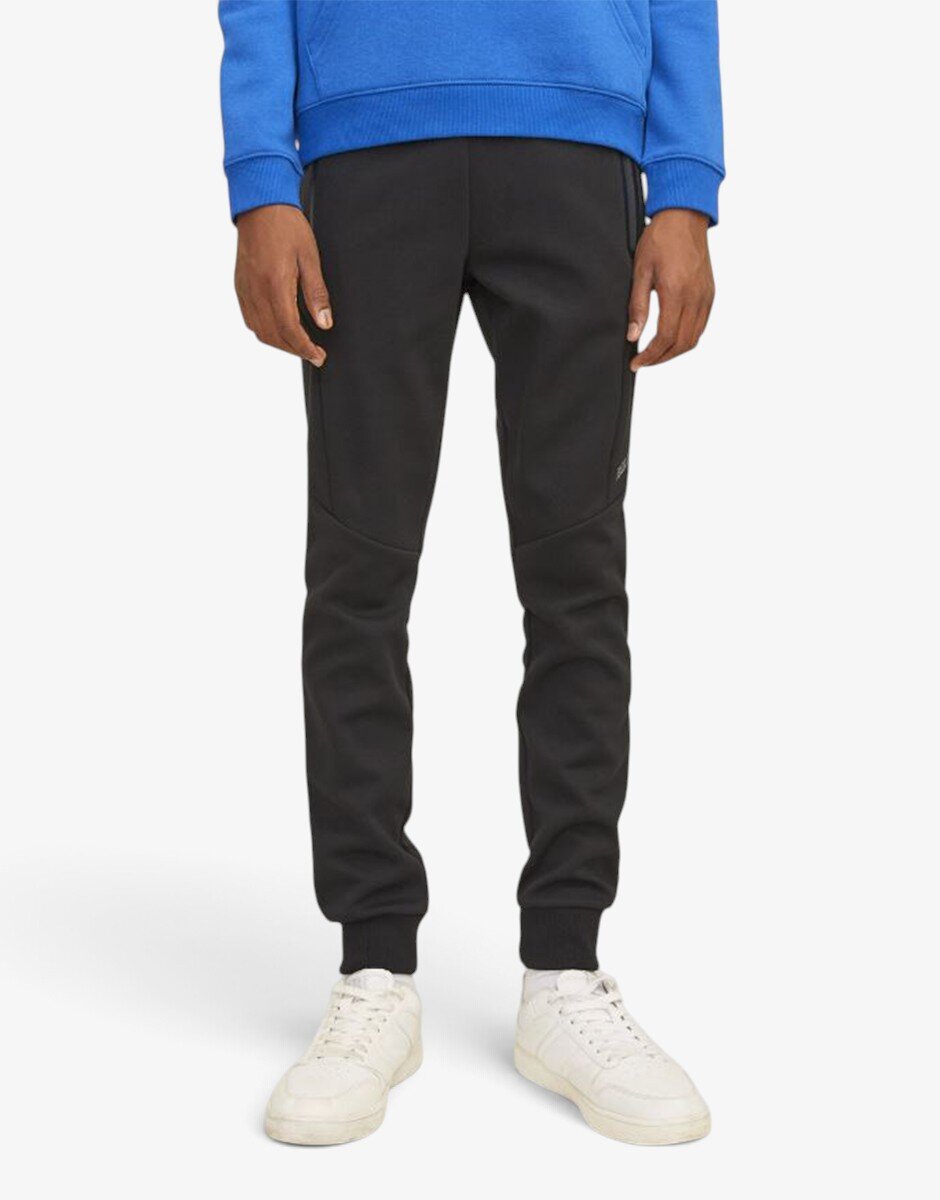 Jack & Jones Jpstwill Jjfusion Sweat PNTS NB Noos JNR Black