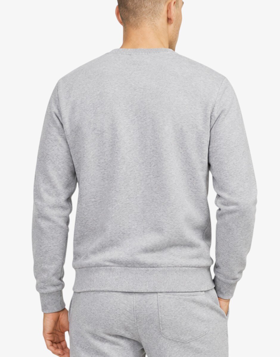 Jack & Jones Jrebnewyork Sweat Crew Neck Sn Light Grey Melange