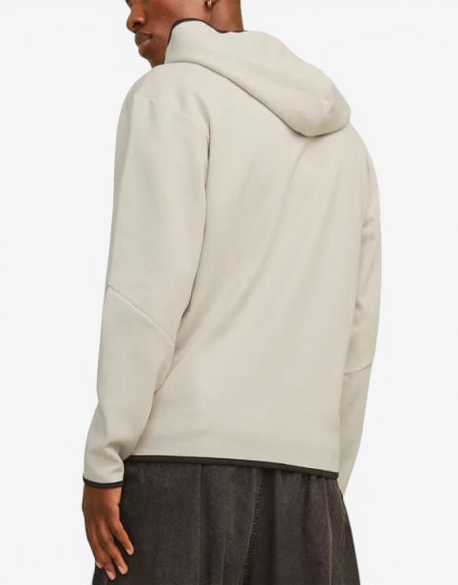 Jack & Jones Sweat Zip Hoodie Beige
