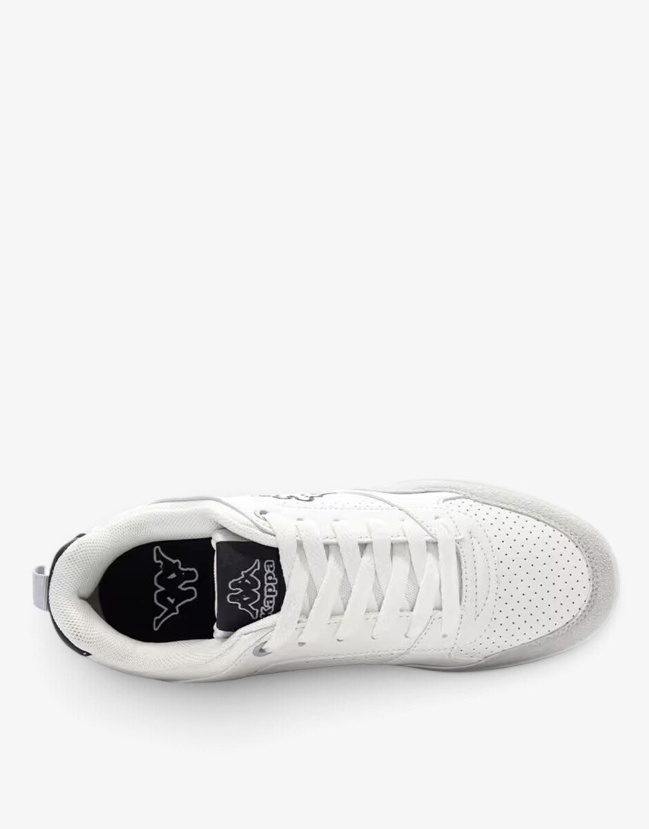Kappa Logo Manis Kid Jr White