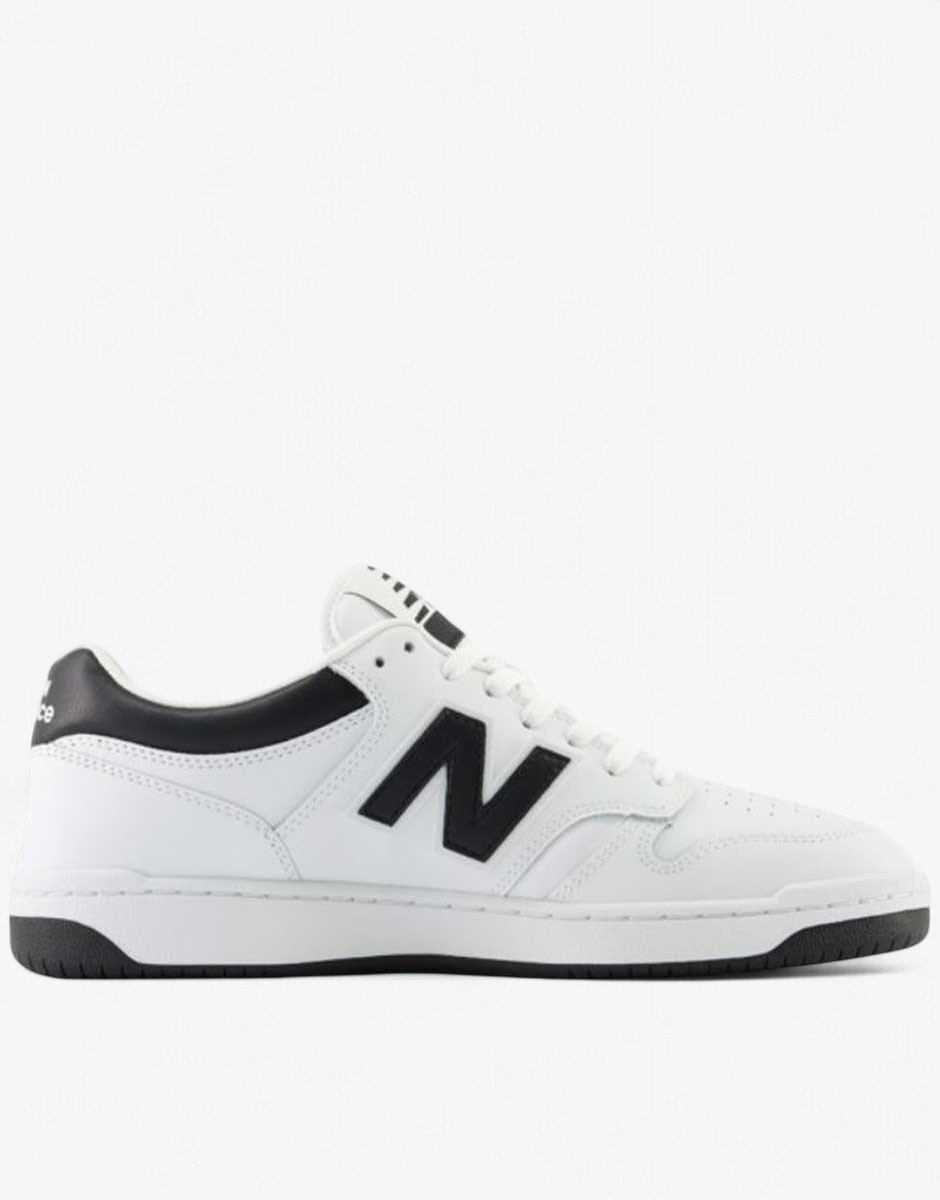 New Balance 480 Shoes White/Black