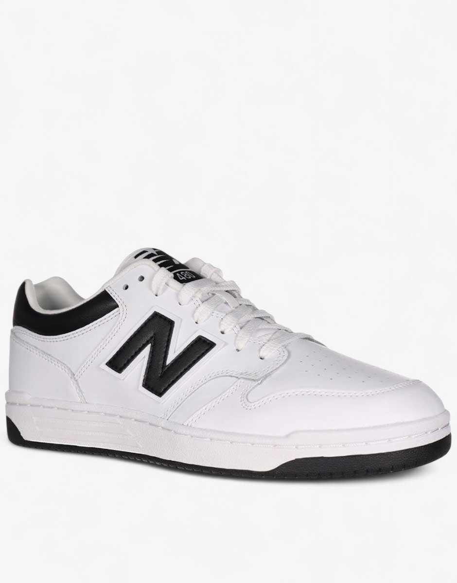 New Balance 480 Shoes White/Black