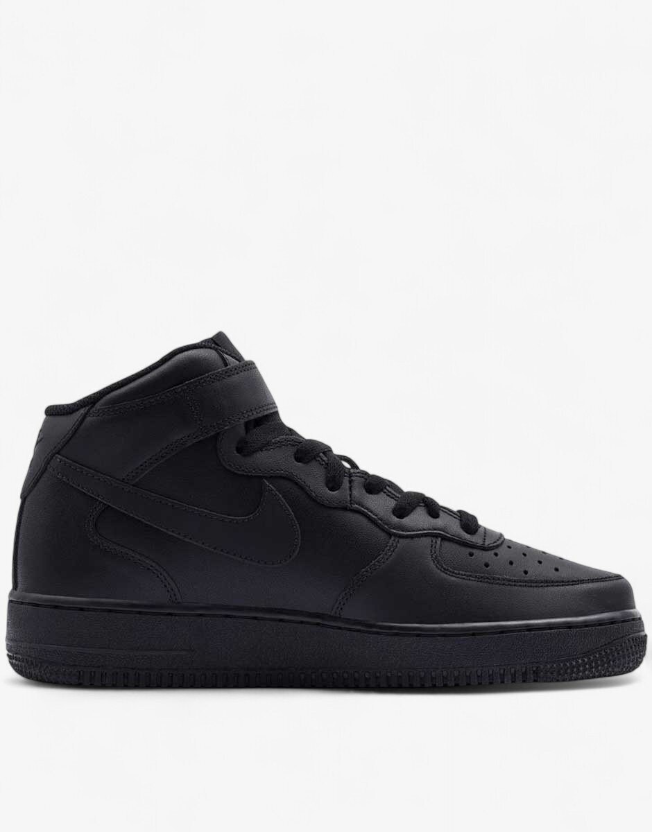 Nike Air Force 1 Mid Shoes Black