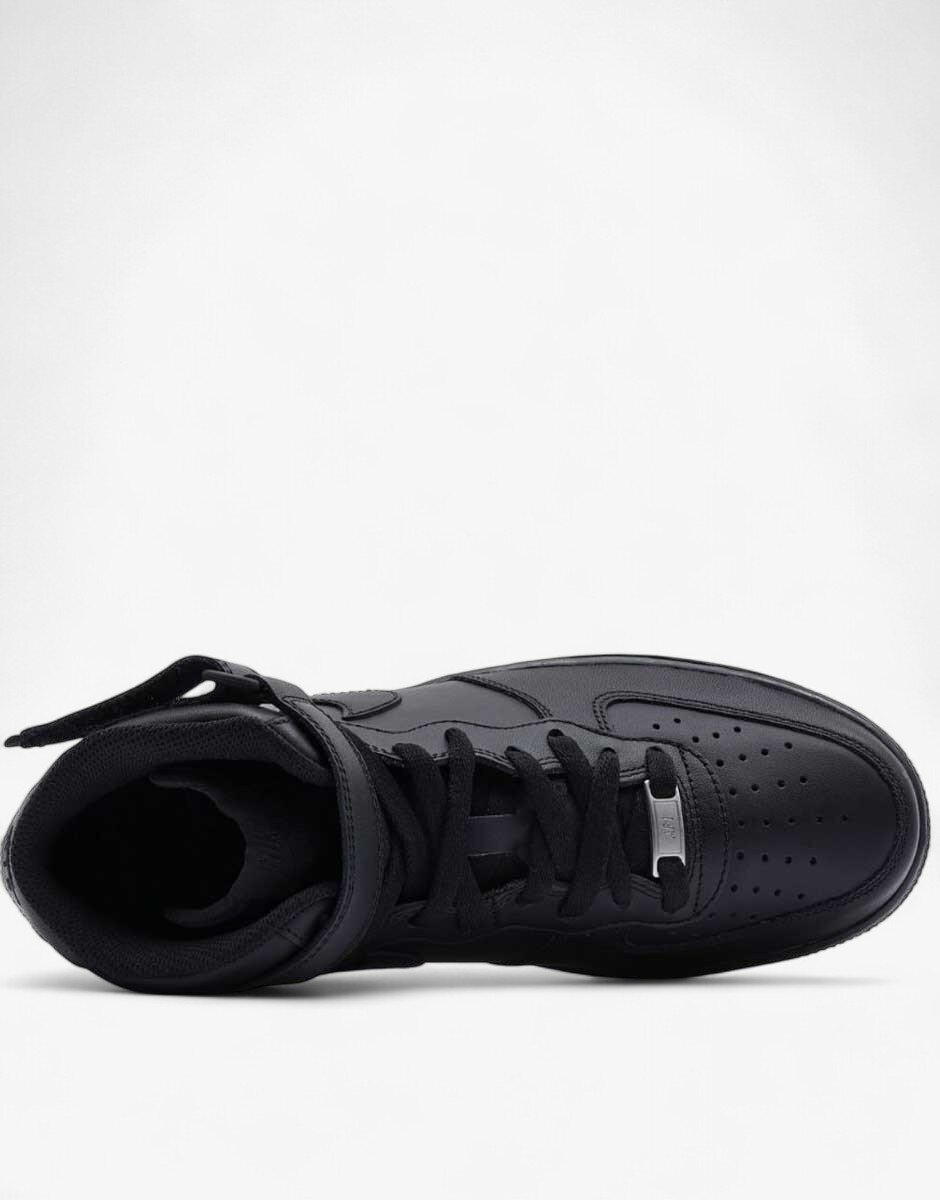 Nike Air Force 1 Mid Shoes Black