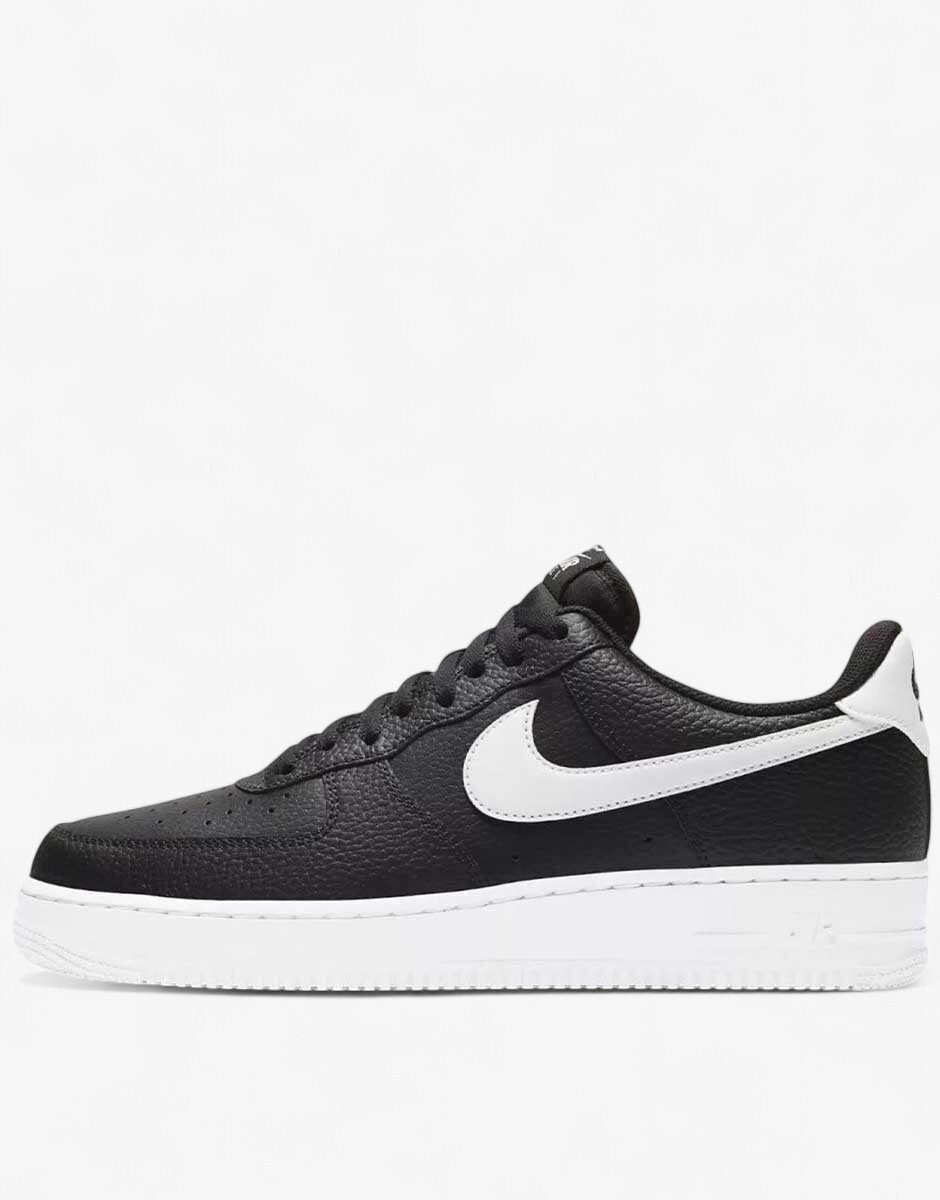 Nike Air Force 1 Shoes Black/White