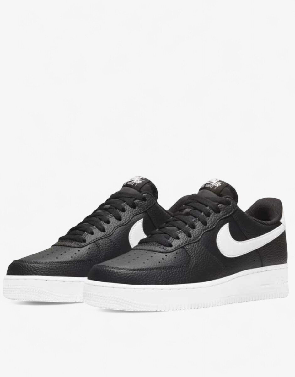 Nike Air Force 1 Shoes Black/White
