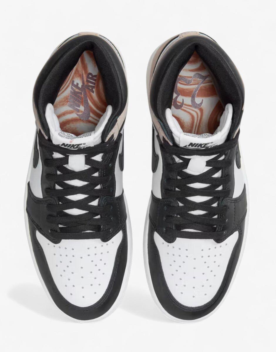 Nike Air Jordan 1 High Shoes White/Latte