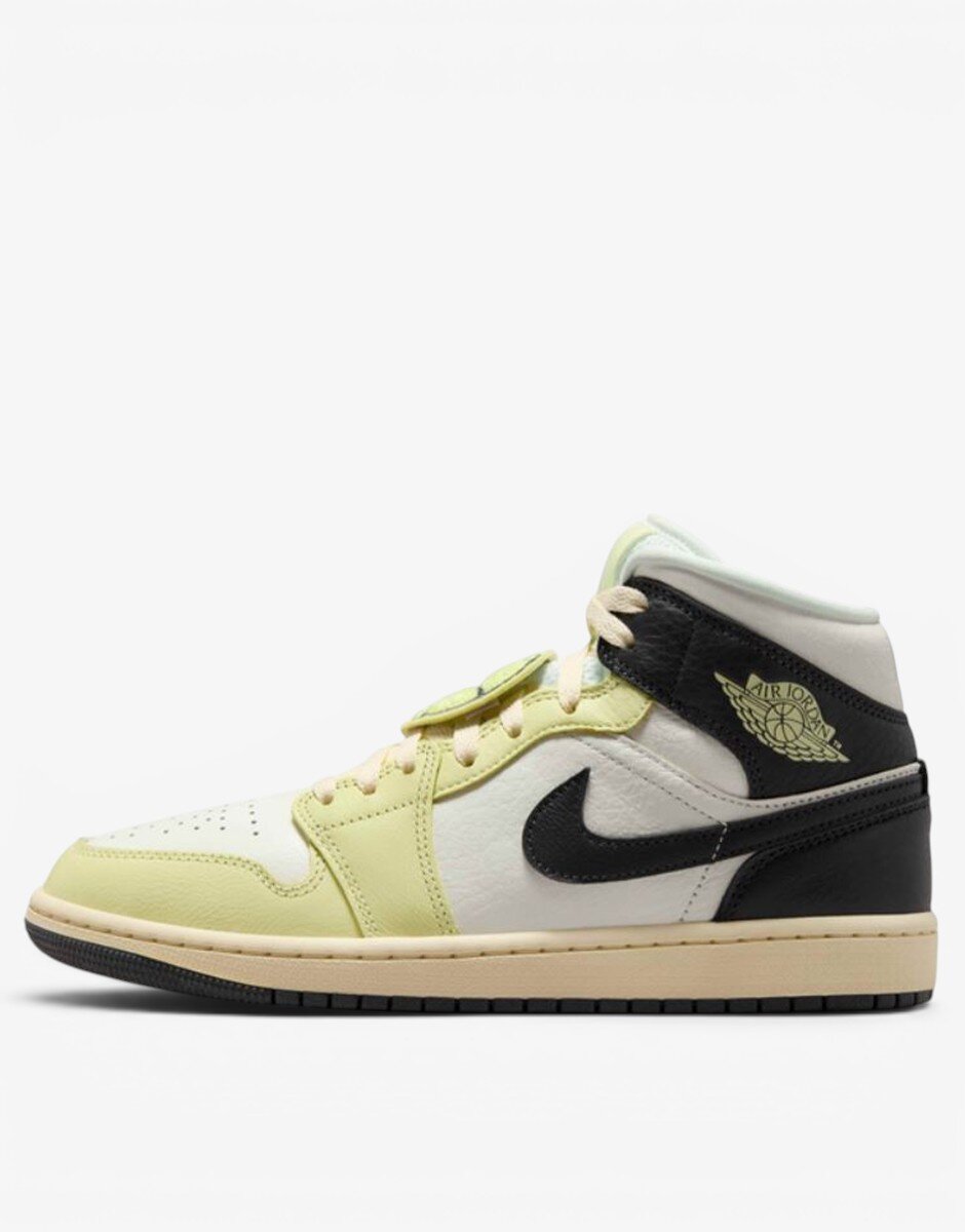 Nike Air Jordan 1 Mid SE White/Yellow