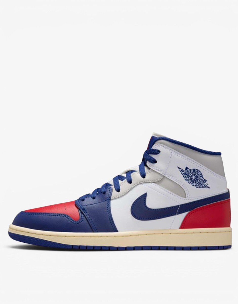 Nike Air Jordan 1 Mid White/Blue