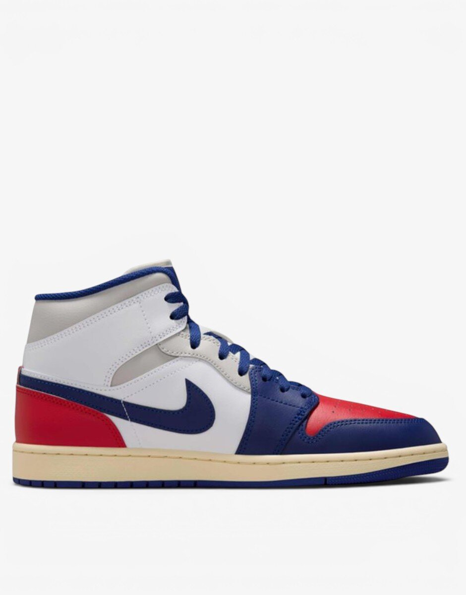 Nike Air Jordan 1 Mid White/Blue