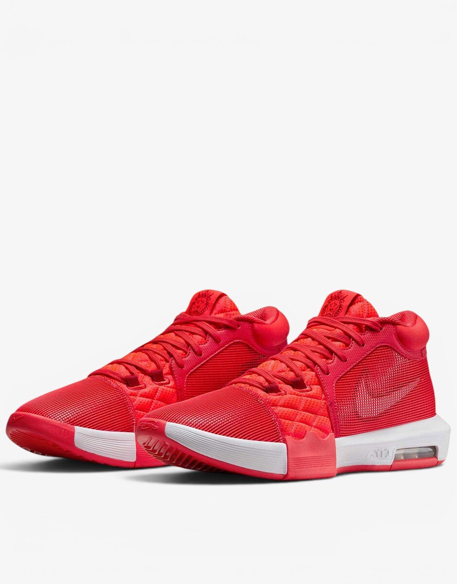 Nike x LeBron Witness 8 Habanero Red
