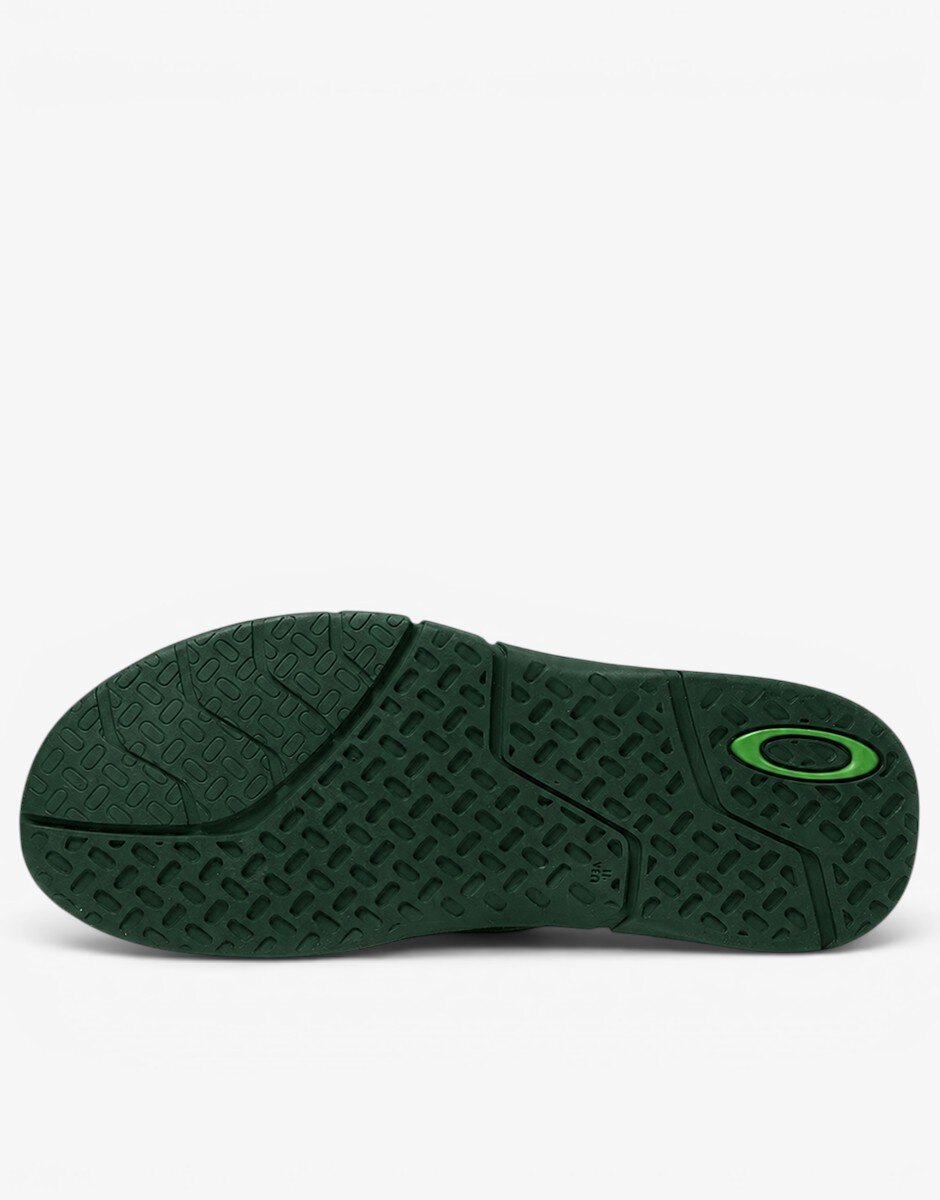 Oakley OAKEY Akley Ellipse Flip Flops Green/Black