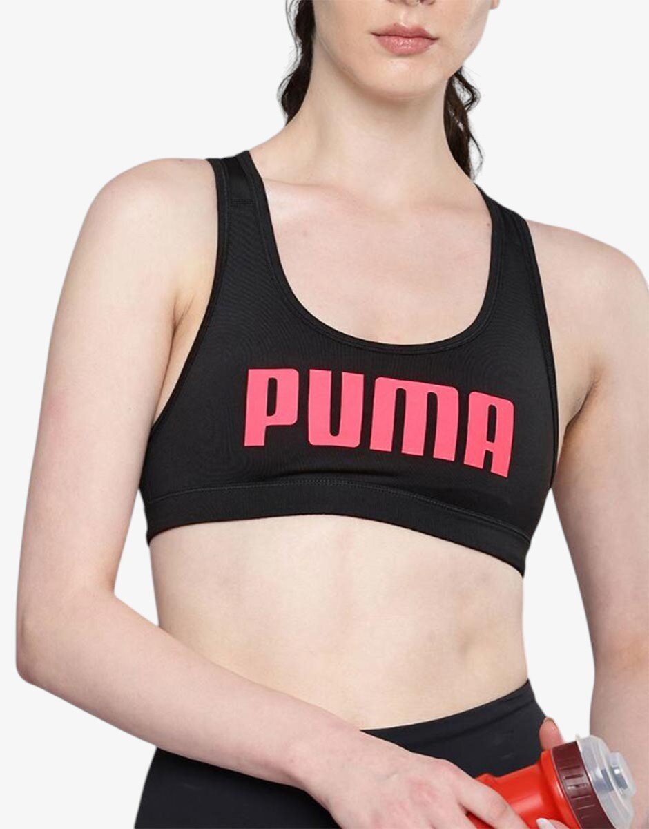Puma 4 Keeps Sports Bra Black