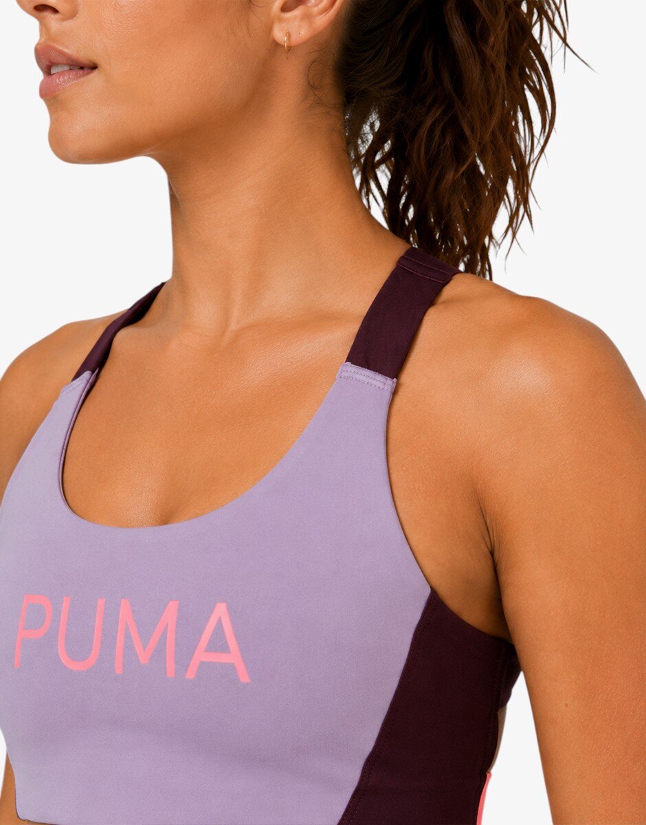 Puma 4keeps Eversculpt Bra Plum