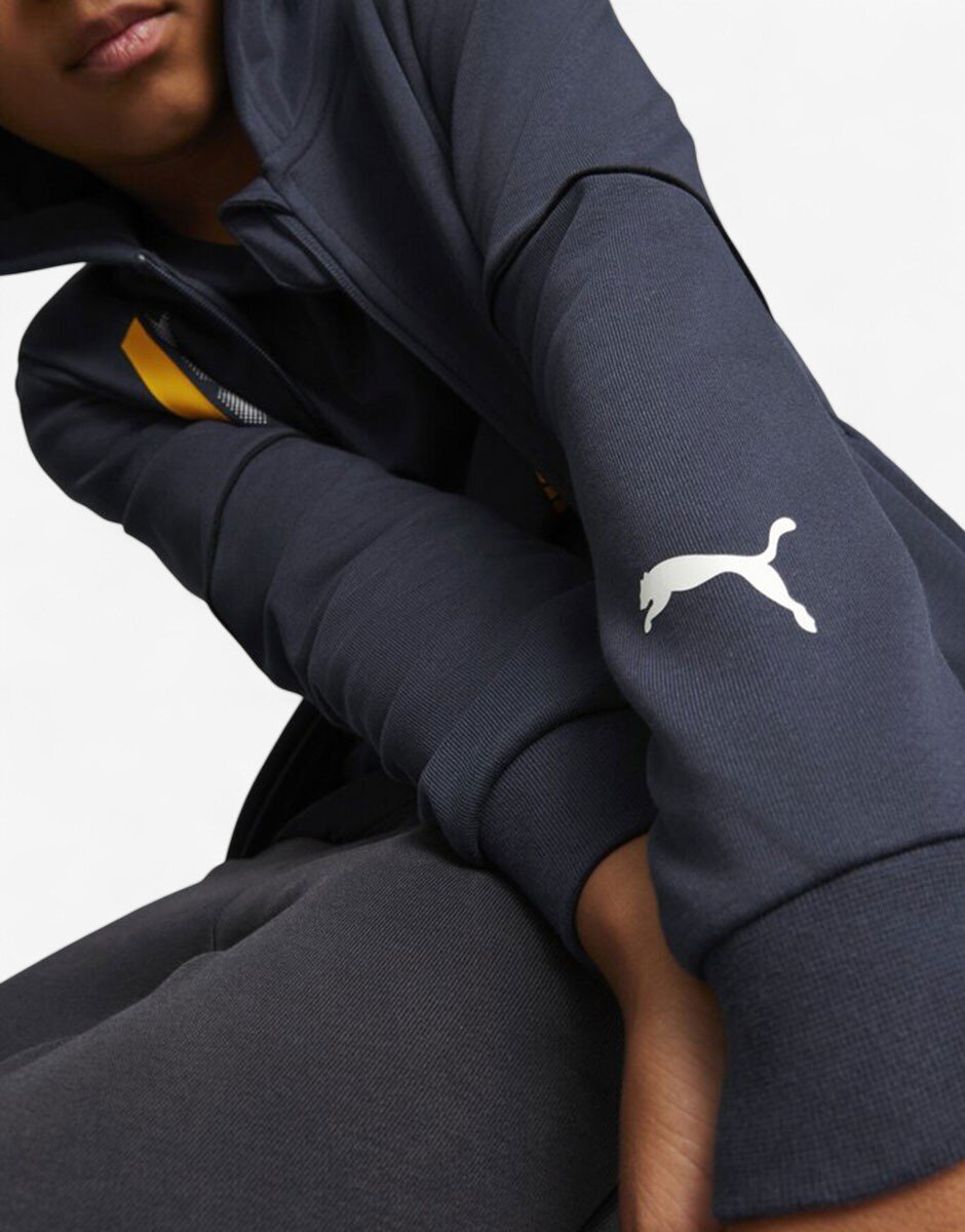 Puma Active Sports Full-Zip Hoodie Blue