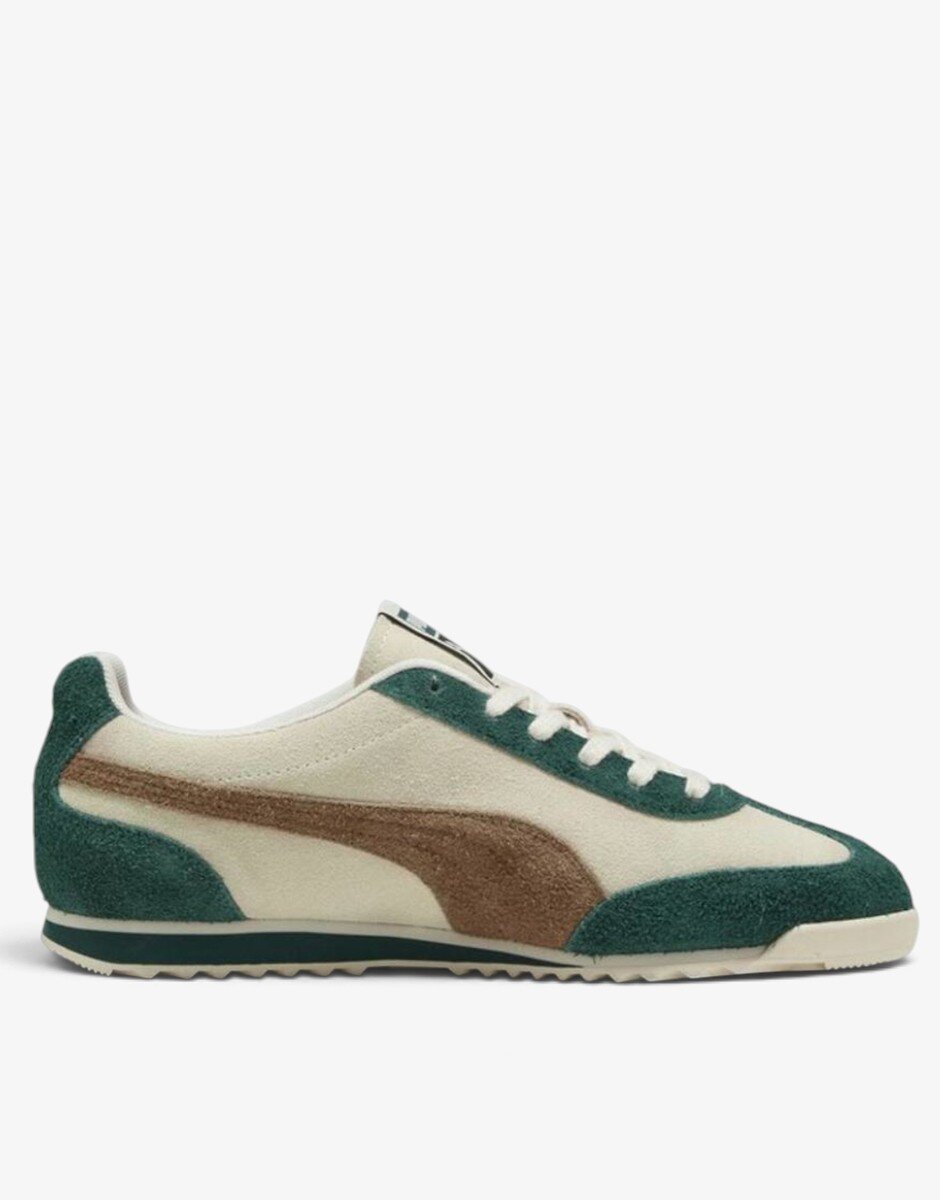 Puma Arizona Suede Frosted Ivory White/Green
