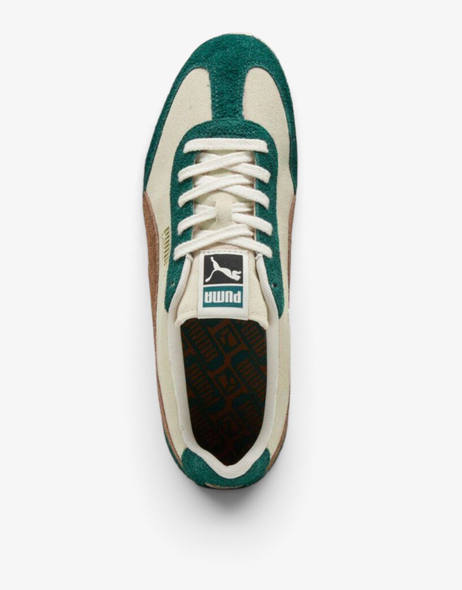 Puma Arizona Suede Frosted Ivory White/Green