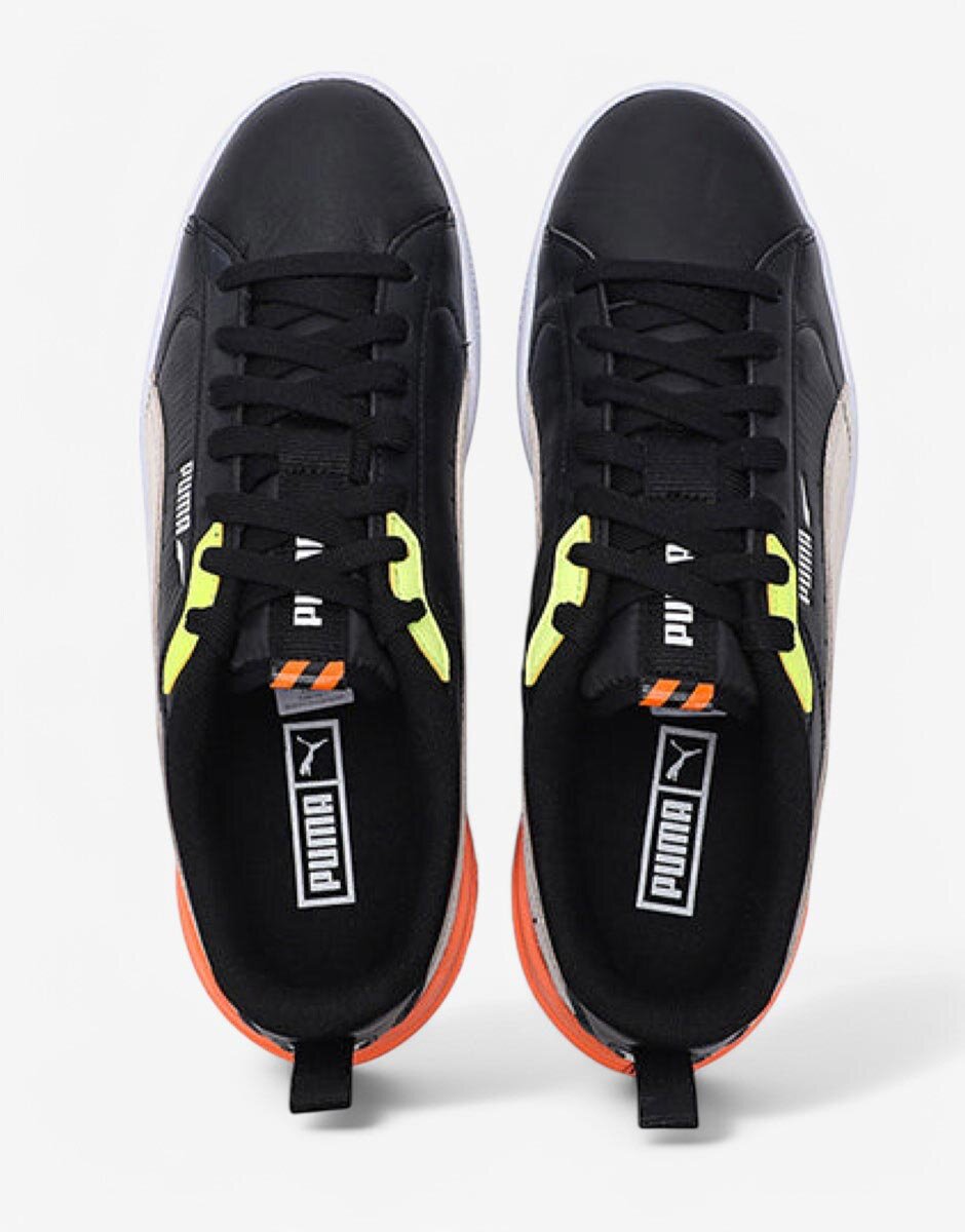 Puma Bloc Leather Shoes Black