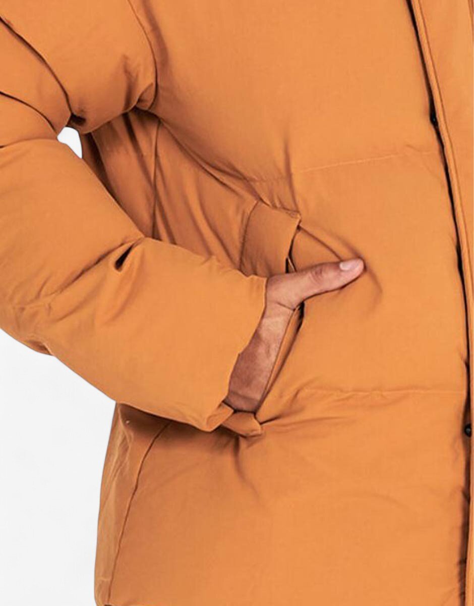 Puma Classic Oversized Puffer Jacket Light Brown