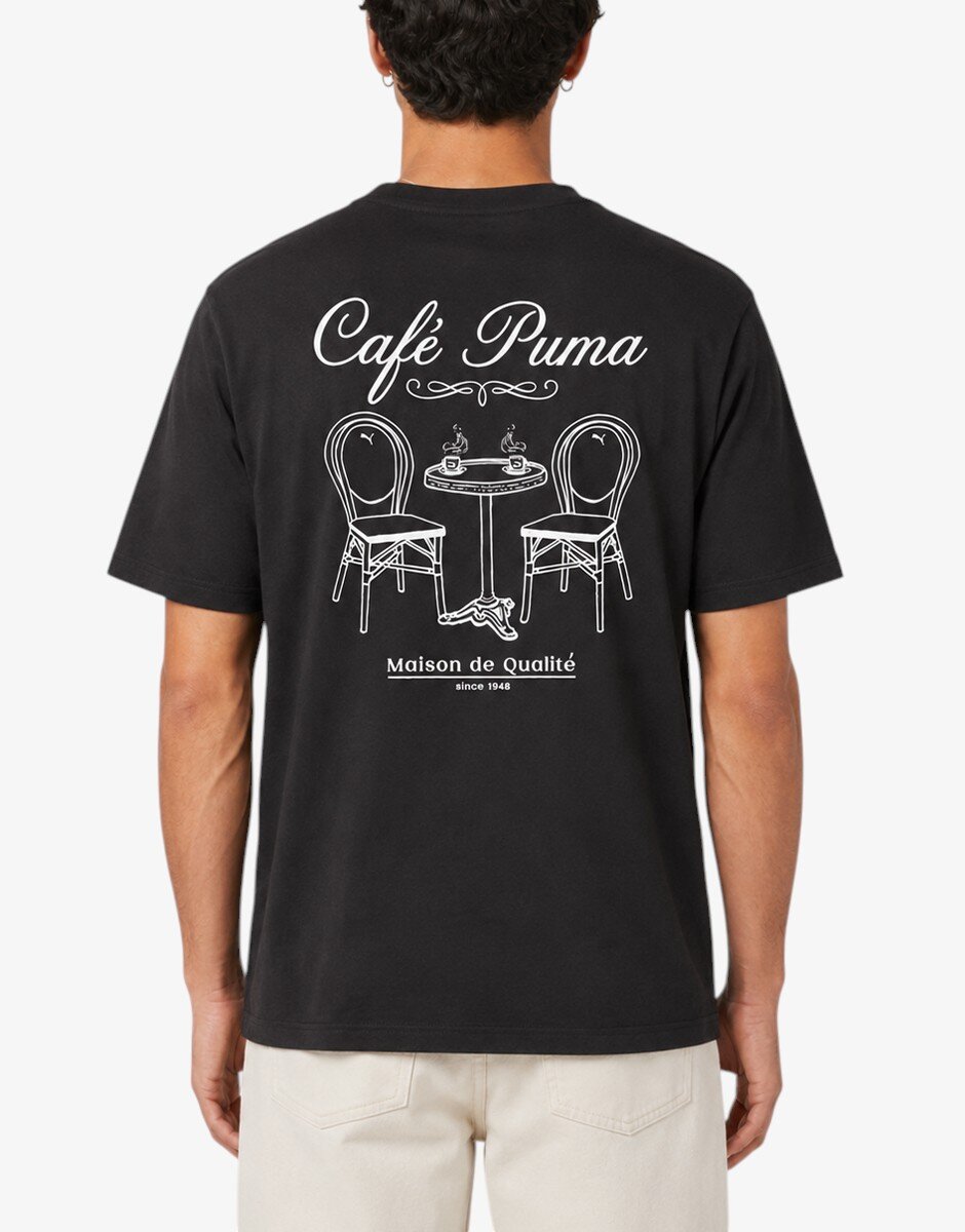 Puma Classics Cafe Tee Black