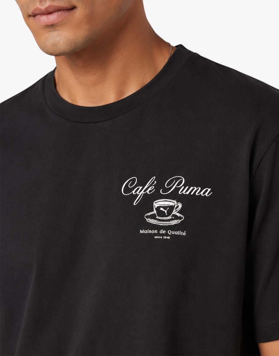Puma Classics Cafe Tee Black