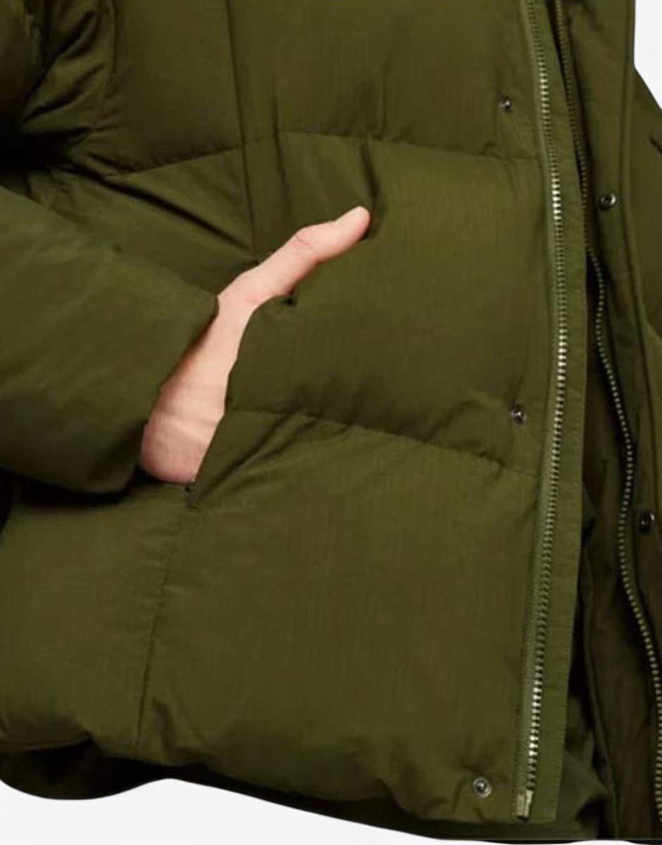 Puma Classics Oversized Puffer Jacket Green