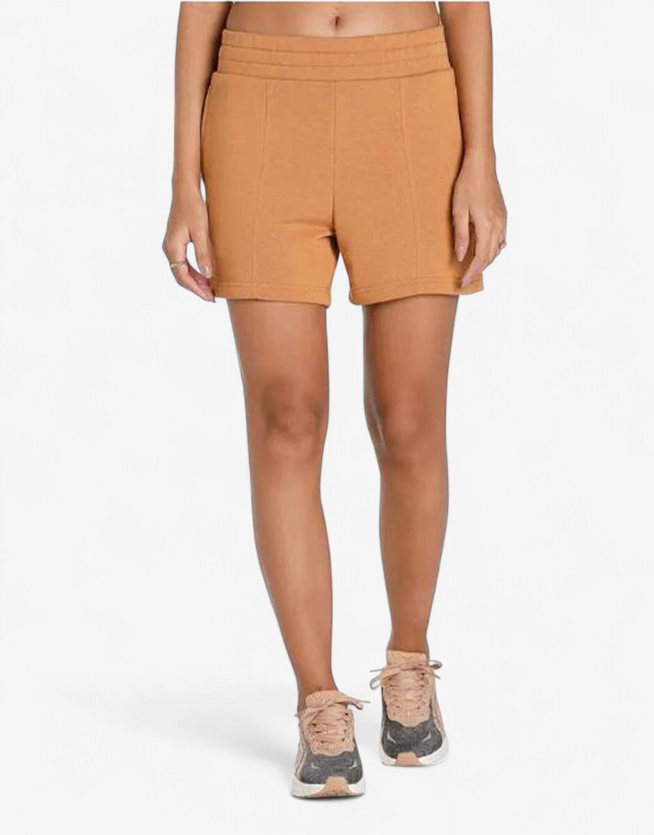 Puma Classics Pintuck Shorts Brown