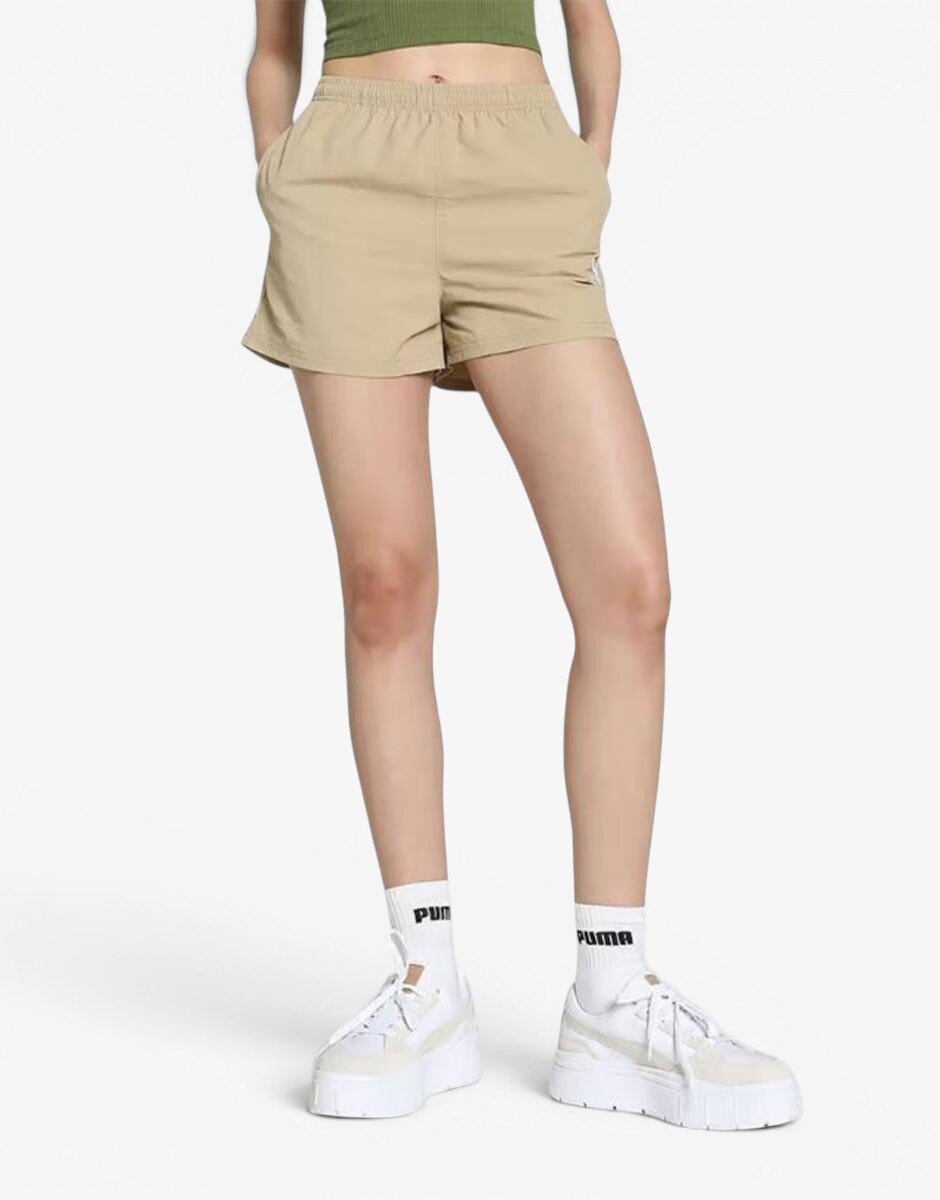 Puma Classics Side Pocket Tights Brown
