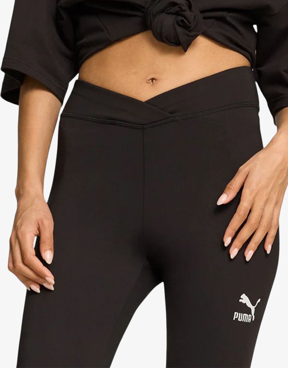 Puma Classics Wrap High Waist Tight Black