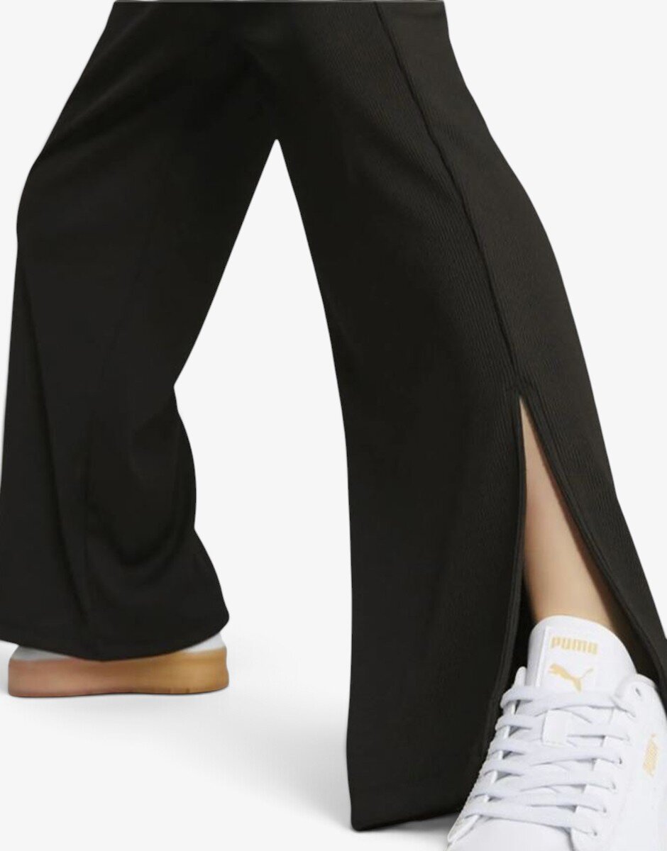 Puma Classiscs Ribbed Pants Black