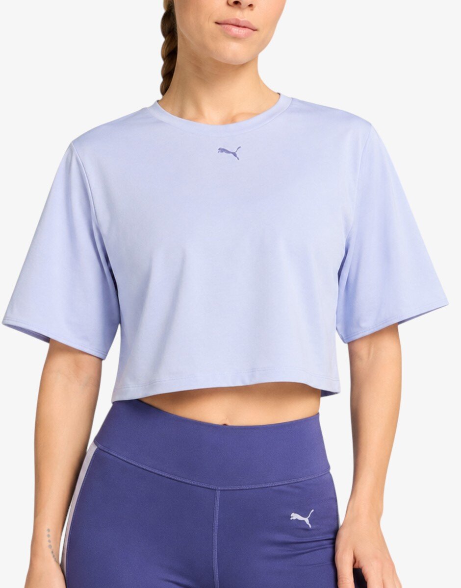 Puma Cloudspun Mesh Tee Cool Weat Tee Blue