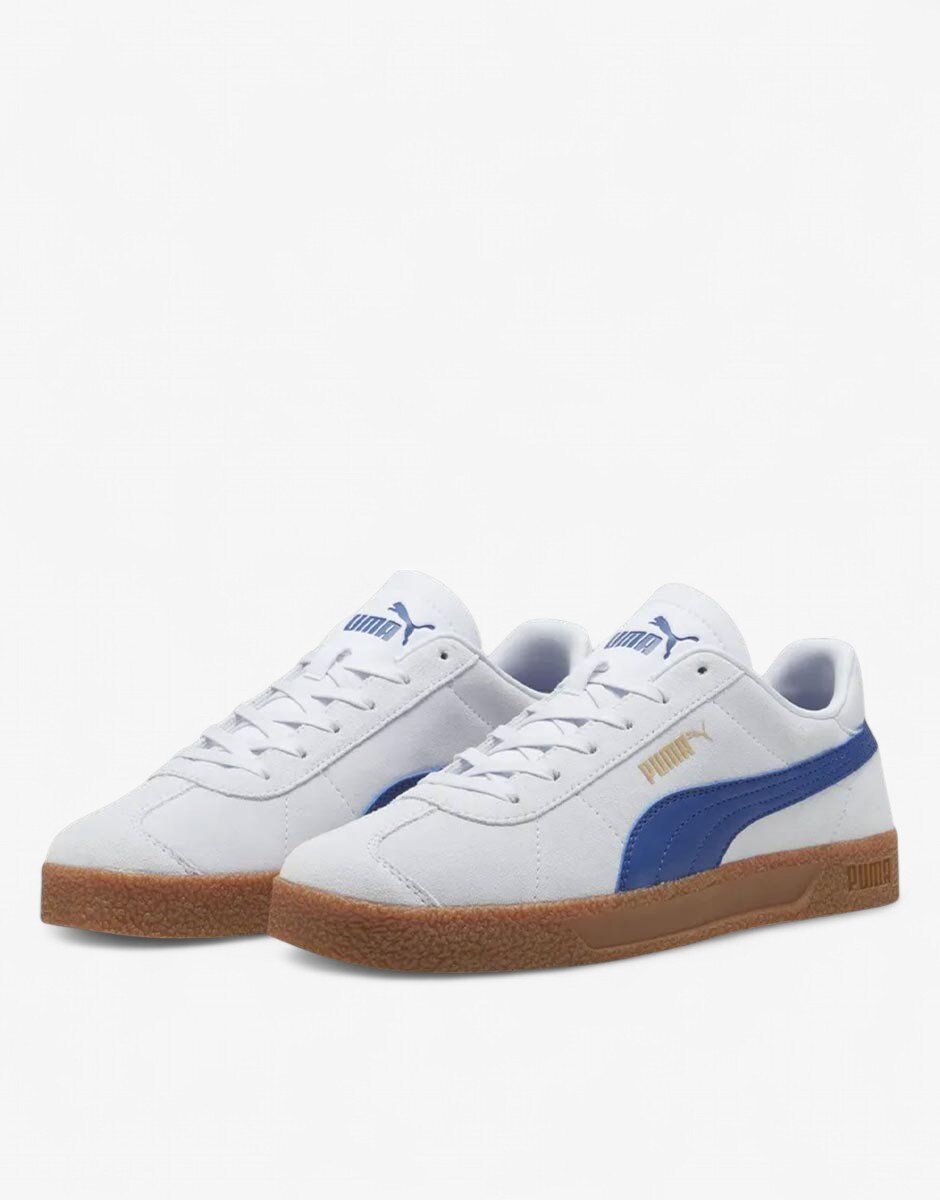 Puma Club Shoes Silver Mist