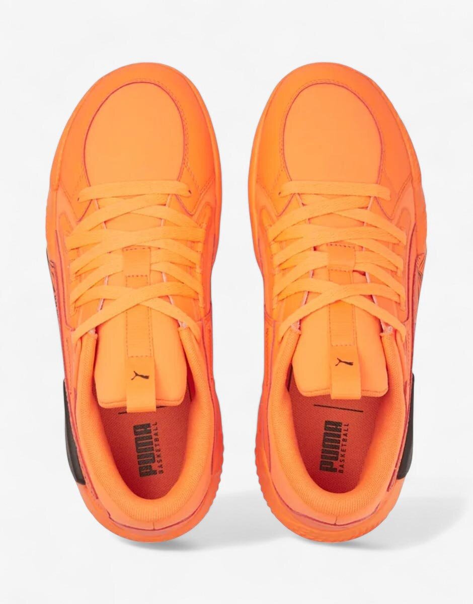 Puma Court Rider Chaos Laser Shoes Orange