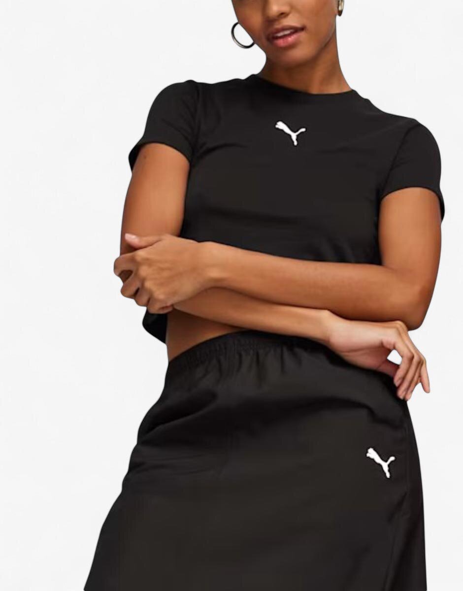 Puma Dare To Baby Tee Black