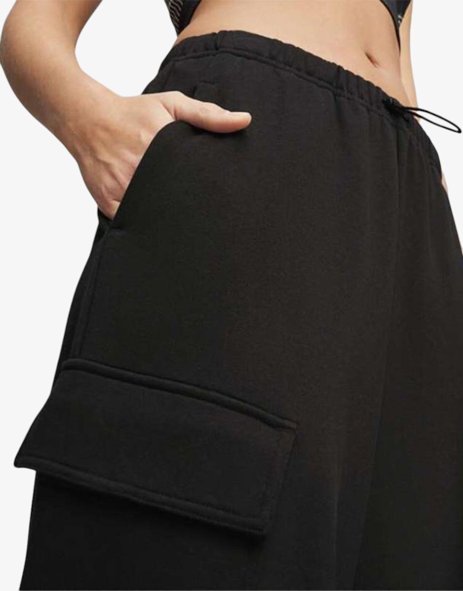 Puma Dare To Relaxed Cargo Sweatpants Black