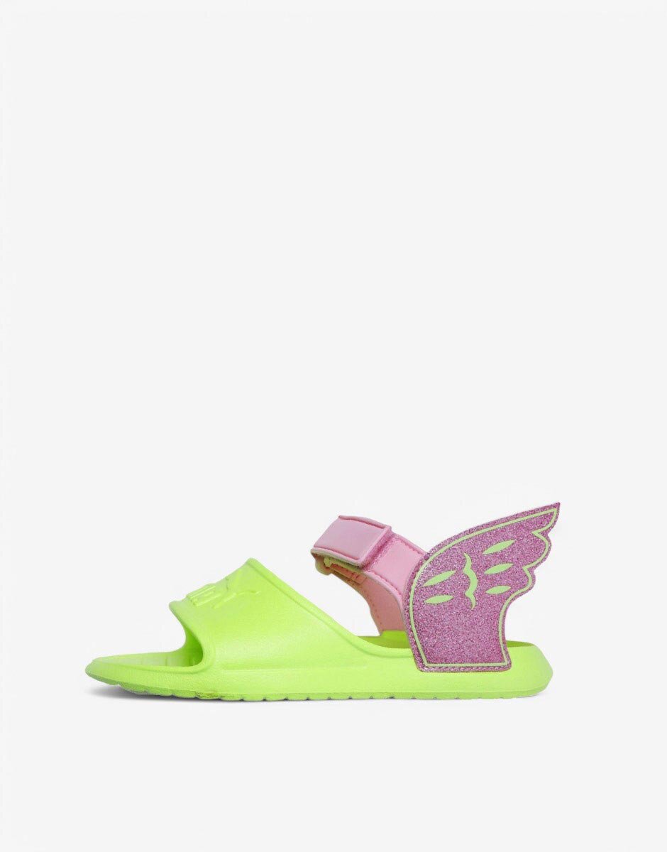 Puma Divecat V2 Injex Hero Glitz Ps Sandals Lime