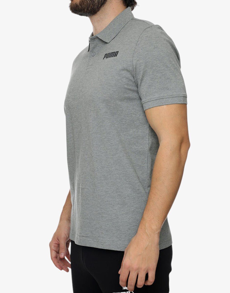 Puma Ess Pique Polo Gray