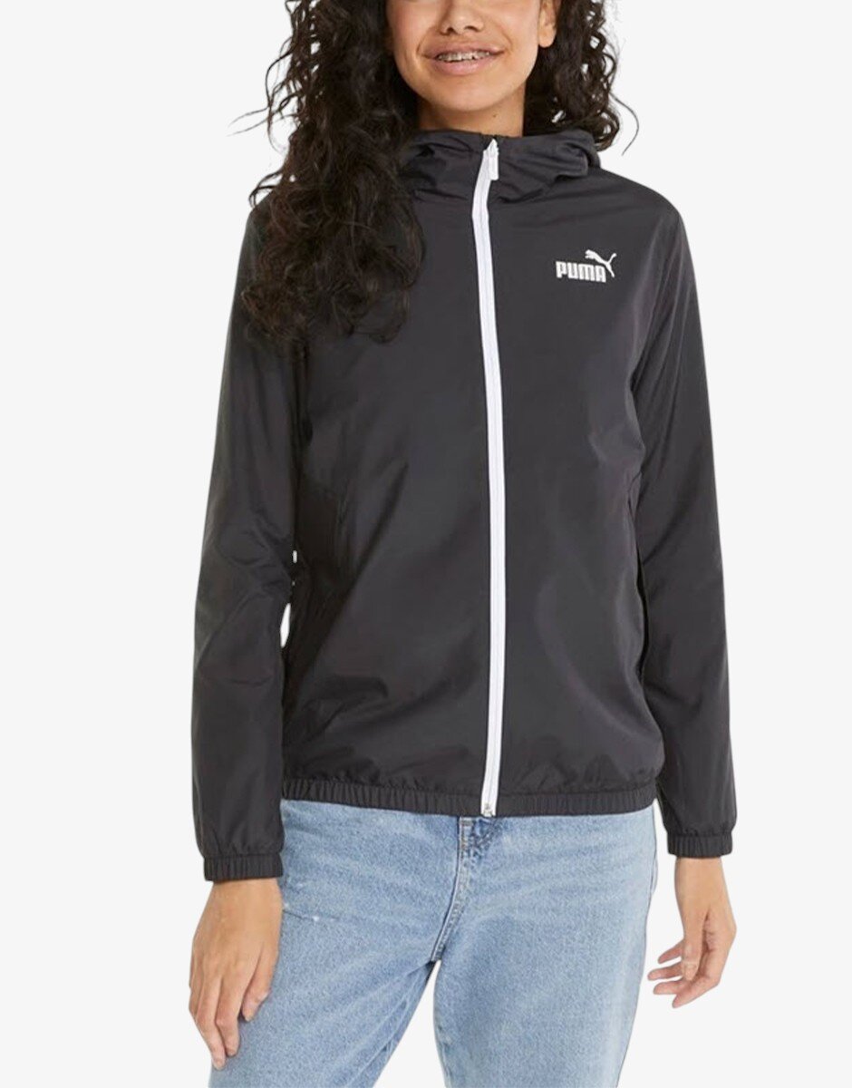 Puma Ess Solid Windbreaker Black